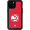NBA Atlanta Hawks Distressed iPhone 15 Waterproof Case